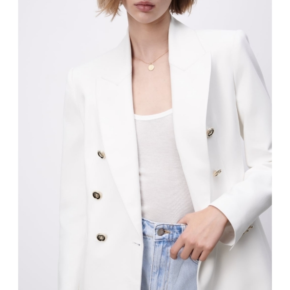 ZARA double-breasted blazer - Picture 4 of 9